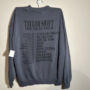 Taylor Swift blue crewneck 2XL